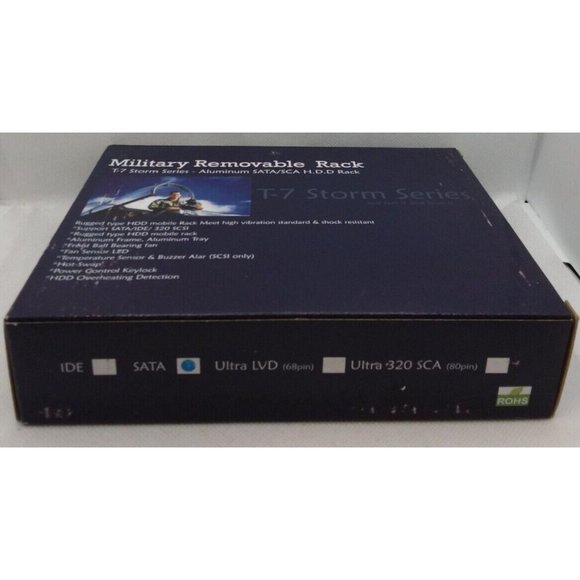 iStarUSA T-7-SA 1 x 5.25" Bay Military Series Sata 3.5" Hard Drive Mobile Rack - Picture 9 of 12